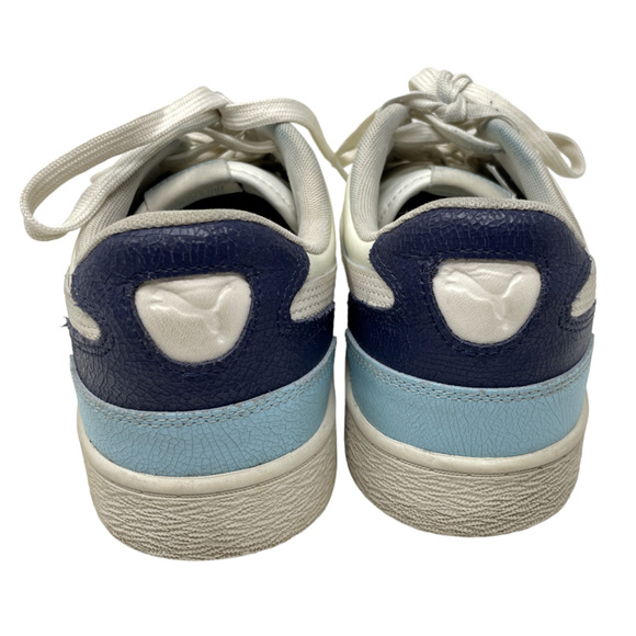 PUMA Ralph Sampson Tones Low White Aquamarine Leather - Picture 6 of 10